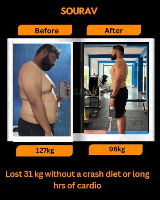 Sourav — real client transformation