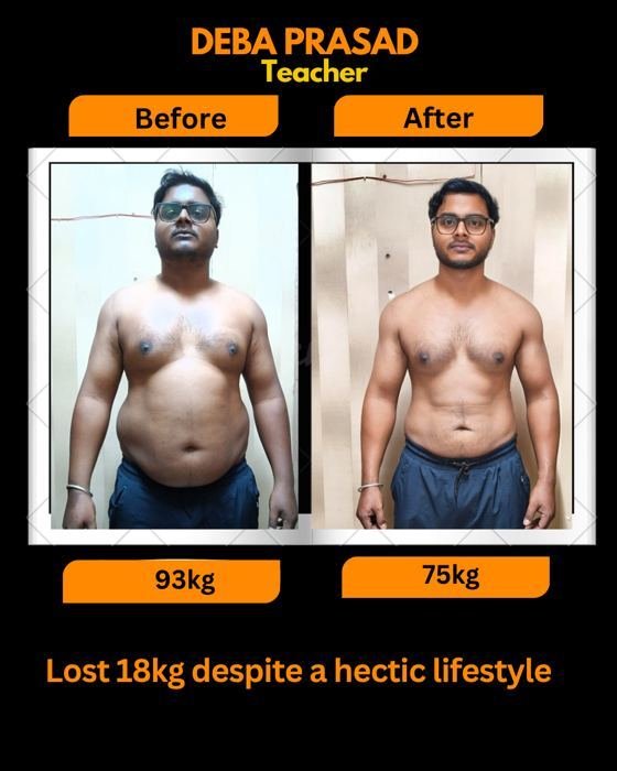 Deba Prasad — Teacher — real client transformation