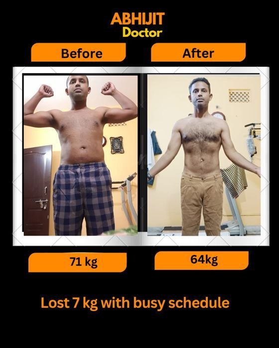 Abhijit — Doctor — real client transformation