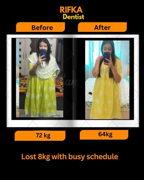 Rifka — Dentist — real client transformation