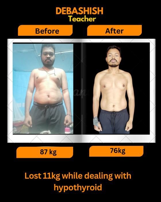 Debashish — Teacher — real client transformation