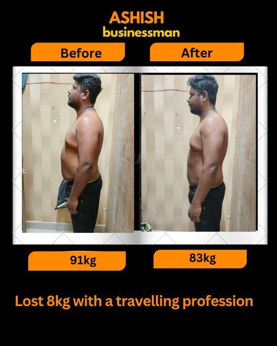 Ashish — Businessman — real client transformation