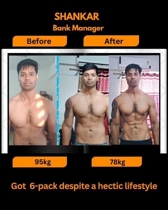 Shankar — Bank Manager — real client transformation