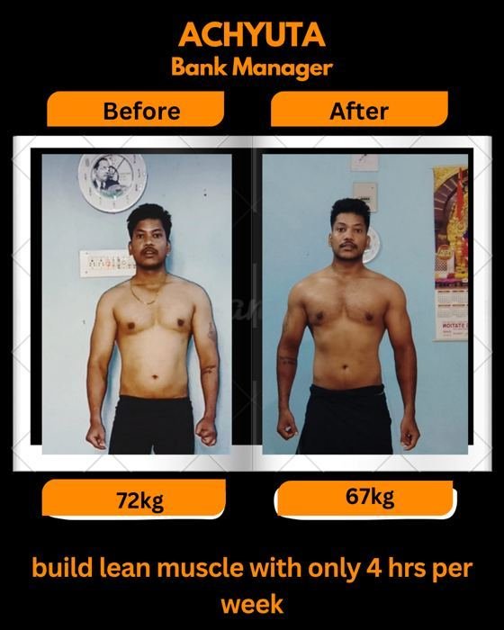 Achyuta — Bank Manager — real client transformation