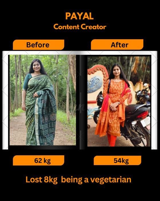 Payal — Content Creator — real client transformation